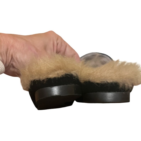 Catherine Malandrino Furtow Faux Black and Tan mules. Size 8 - Picture 5 of 5